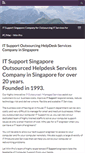 Mobile Screenshot of it-support-singapore.com